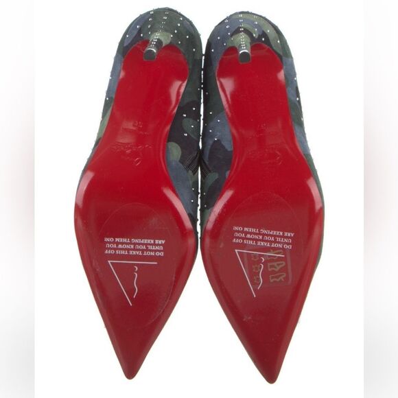 Christian Louboutin Suede Booties - Picture 6 of 8